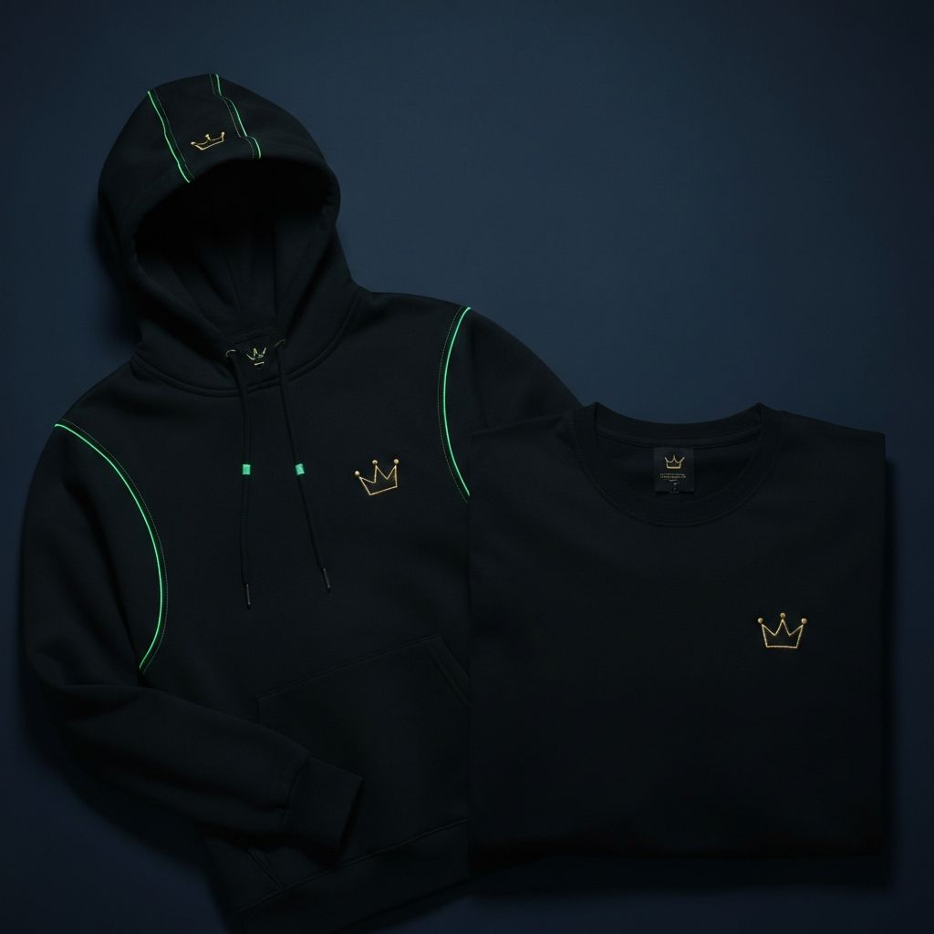 CrownedFish Abyss Collection hoodie